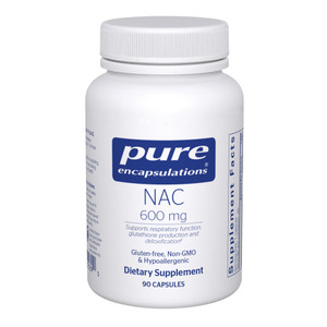 NAC (n-acetyl-l-cysteine) 600 mg| Pure Encapsulations NAC (n-acetyl-l-cysteine) 600 mg| Pure Encapsulations