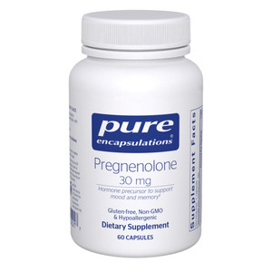 Pure Encapsulations | Pregnenolone 30 mg | Eat Love Holistic Pure Encapsulations | Pregnenolone 30 mg | Eat Love Holistic