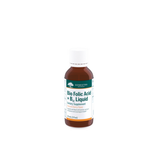 Genestra | Bio Folic Acid + B12 Liquid | 1 fl oz Genestra | Bio Folic Acid + B12 Liquid | 1 fl oz