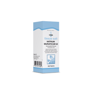 UNDA | Natrium Muriaticum 6X (Salt) |100 Tablets