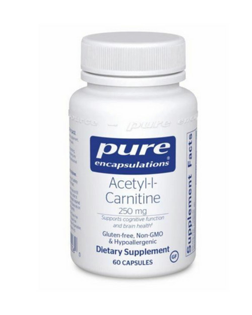 Pure Encapsulations | Acetyl-l-Carnitine 250 mg | 60 Capsules