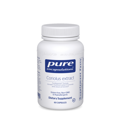 Pure Encapsulations Coriolus extract | Eat Love Holistic
