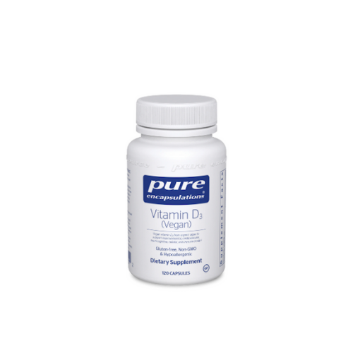 Pure Encapsulations | Vitamin D3 (vegan) | 120 Caps 