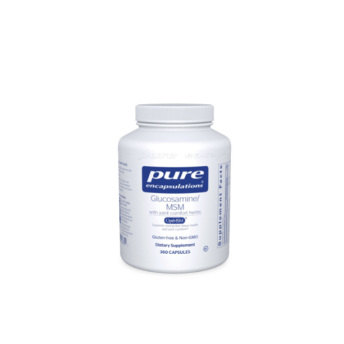 Glucosamine/MSM with joint comfort herbs | Pure Encapsulations