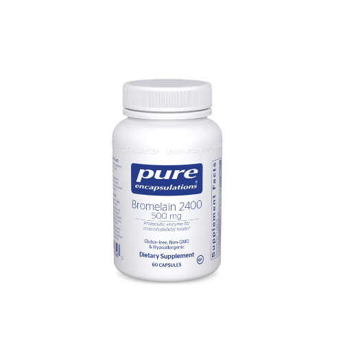 Pure Encapsulations Bromelain 2400 500 mg | Eat Love Holistic