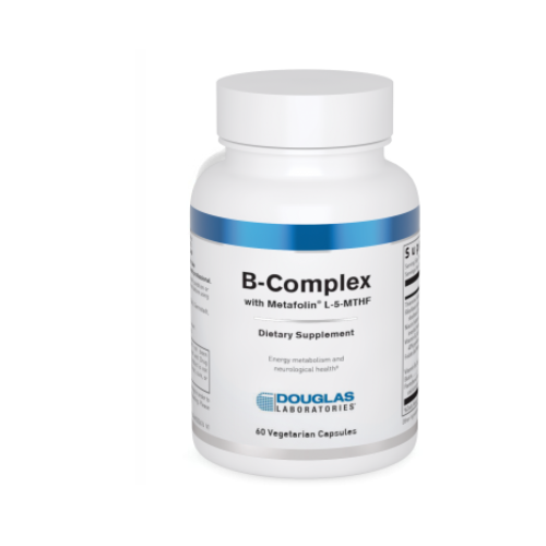 Supplement facts | Douglas Laboratories | B-Complex | 60 Capsules