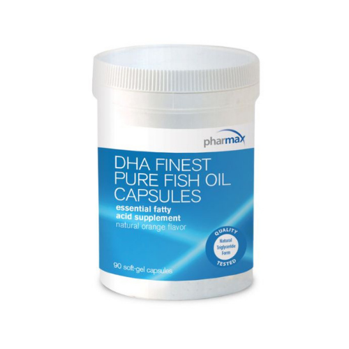 Pharmax | DHA Finest Pure Fish Oil Capsules | 90 Softgels