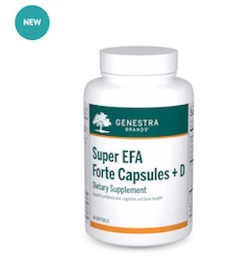 Genestra | Super EFA Forte Capsules + D | 60 Softgels