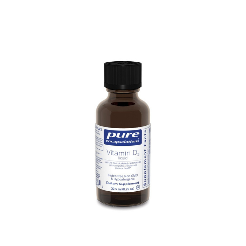 Pure Encapsulations | Vitamin D3 liquid | 22.5 ml