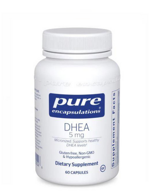 Pure Encapsulations | DHEA 5 mg | Eat Love Holistic