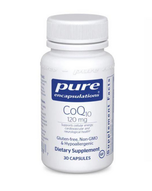 Pure Encapsulations | CoQ10 - 120 mg | 30 Capsules | Eat Love Holistic
