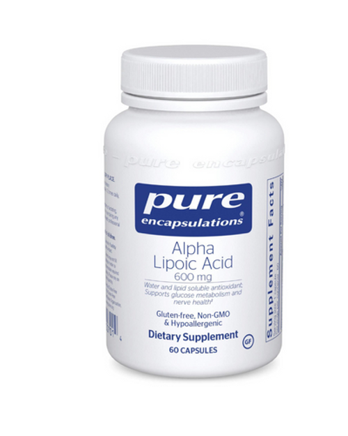 Pure Encapsulations | Alpha Lipoic Acid 600 mg | Eat Love Holistic