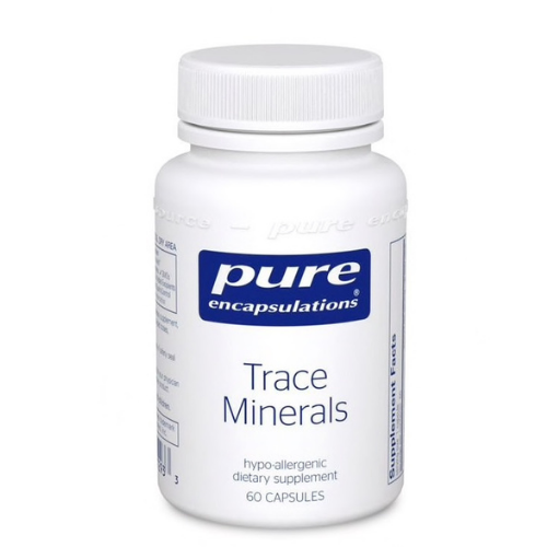 Pure Encapsulations | Trace Minerals | 60 Capsules