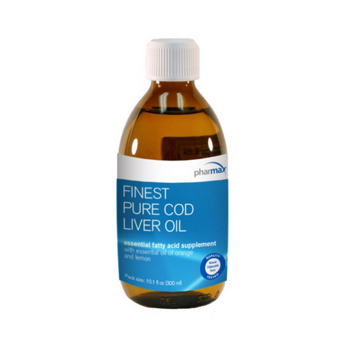 Pharmax | Finest Pure Cod Liver Oil | 300 ml | Orange & Lemon
