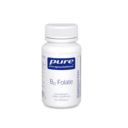 Pure Encapsulations | B12 Folate | 60 Capsules
