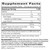 Rhizinate® Fructose Free | Integrative Therapeutics | Supplement Facts Rhizinate® Fructose Free | Integrative Therapeutics | Supplement Facts