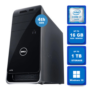 Dell XPS 8700 Tower Core i7-4790 (3.6 GHz) up to 32GB Ram & up to 2 TB Storage