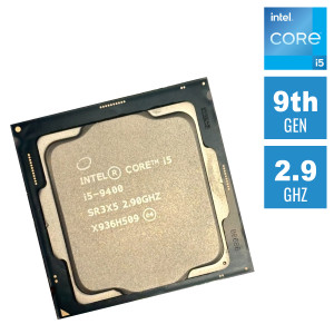 Intel Core i5-9400 (9th Gen) CPU 2.9 GHz (Turbo 4.1GHz) LGA-1151 SR3X5