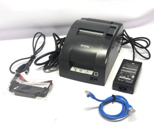 Epson TM-U220B Pos Kitchen Receipt Printer (ETHERNET, USB & Serial) Complete