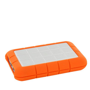 LaCie Rugged 500 GB Portable Hard Drive USB 3.0 FireWire 800 #LAC301983