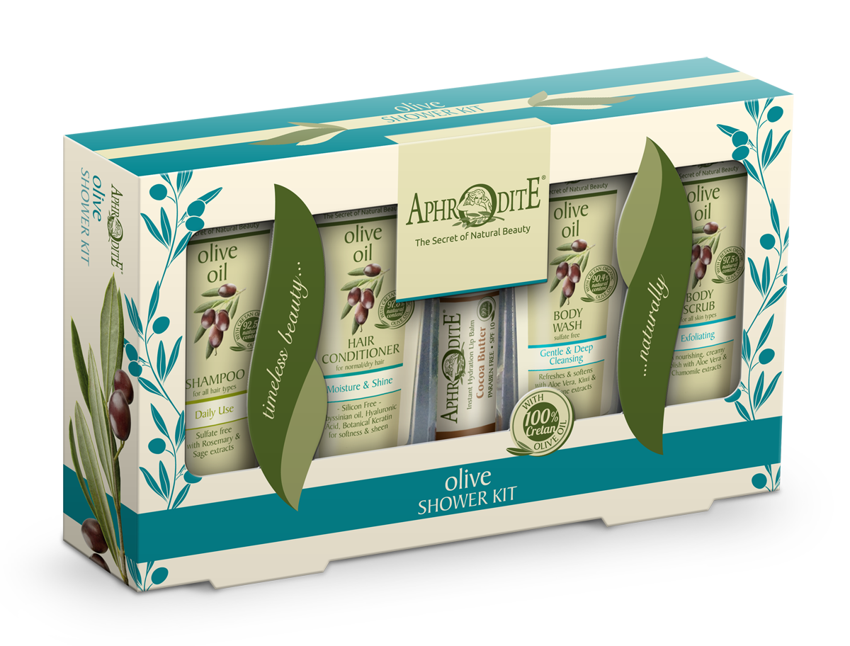 Olive Oil Shower Kit