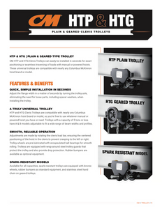 CM HTP HTG Brochure