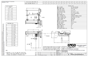 Yale YK Series Wire Rope Hoist Diagrams