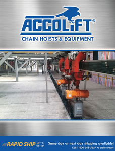 Accolift Electric Chain Hoist Brochure