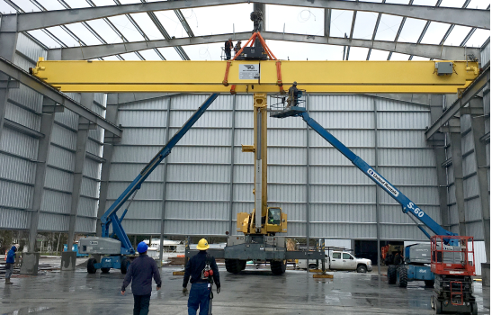 Ace Industries Installation with a crew 