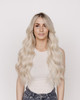 Rooted Ashy Blonde Vanilla Latte Hair Extensions