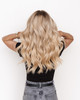 Rooted Bright Dimensional Blonde Cream Puff Hair Extensions