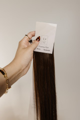Training Hair for Weft Hair Extension Installation