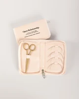Open Relationship: C Needles & Thread Scissors
