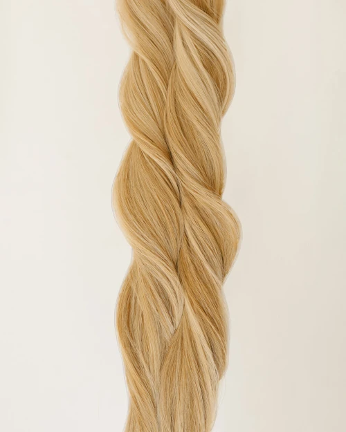 Warm Dimensional Strawberry Blonde Honey Hair Extensions