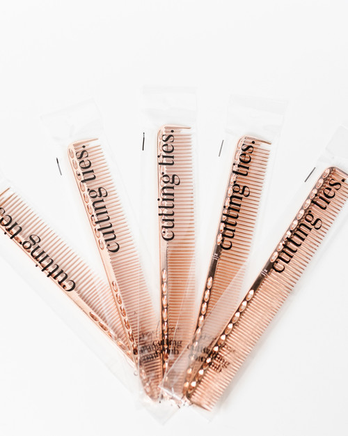 Metal cutting comb