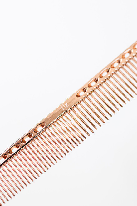 Metal cutting comb