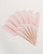 pink extension comb for hair