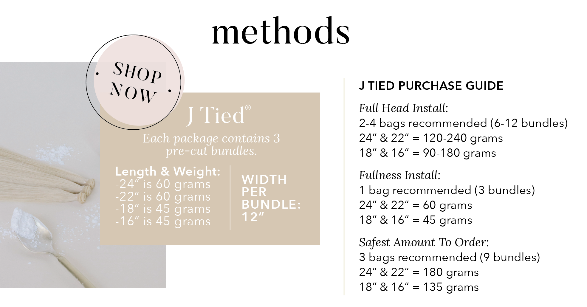 Shop HAIR GUIDES Hair Purchase Guide JZ Styles