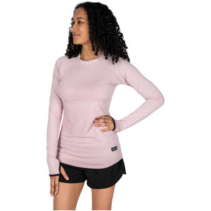 Brackish Womens Mauve Crew L