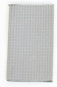 Flat Webbing 2" Silver 50 Yds