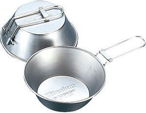 Titanium Sierra Cup Fold Hand