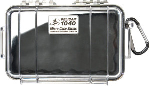 Micro Case 1040 Black/Clear