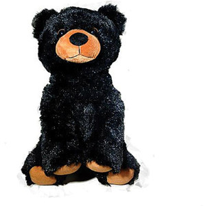 9" Black Bear Plush