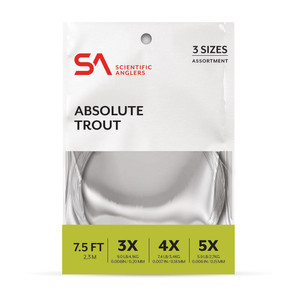 Absolute Trout Lead 7.5Ft 3-5X