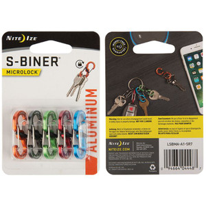S-Biner Microlock  5Pk Assrt
