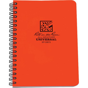 Spiral Notebook Org 4 5/8 X 7