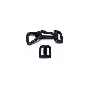 1" Snaphook Assem/Slider 2Pk