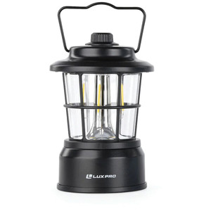 Retro Lantern Black