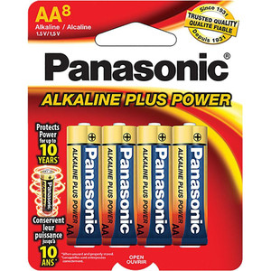 Alkaline Plus Power Aa 8-Pk