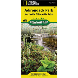 Northville, Raquette Lake Map